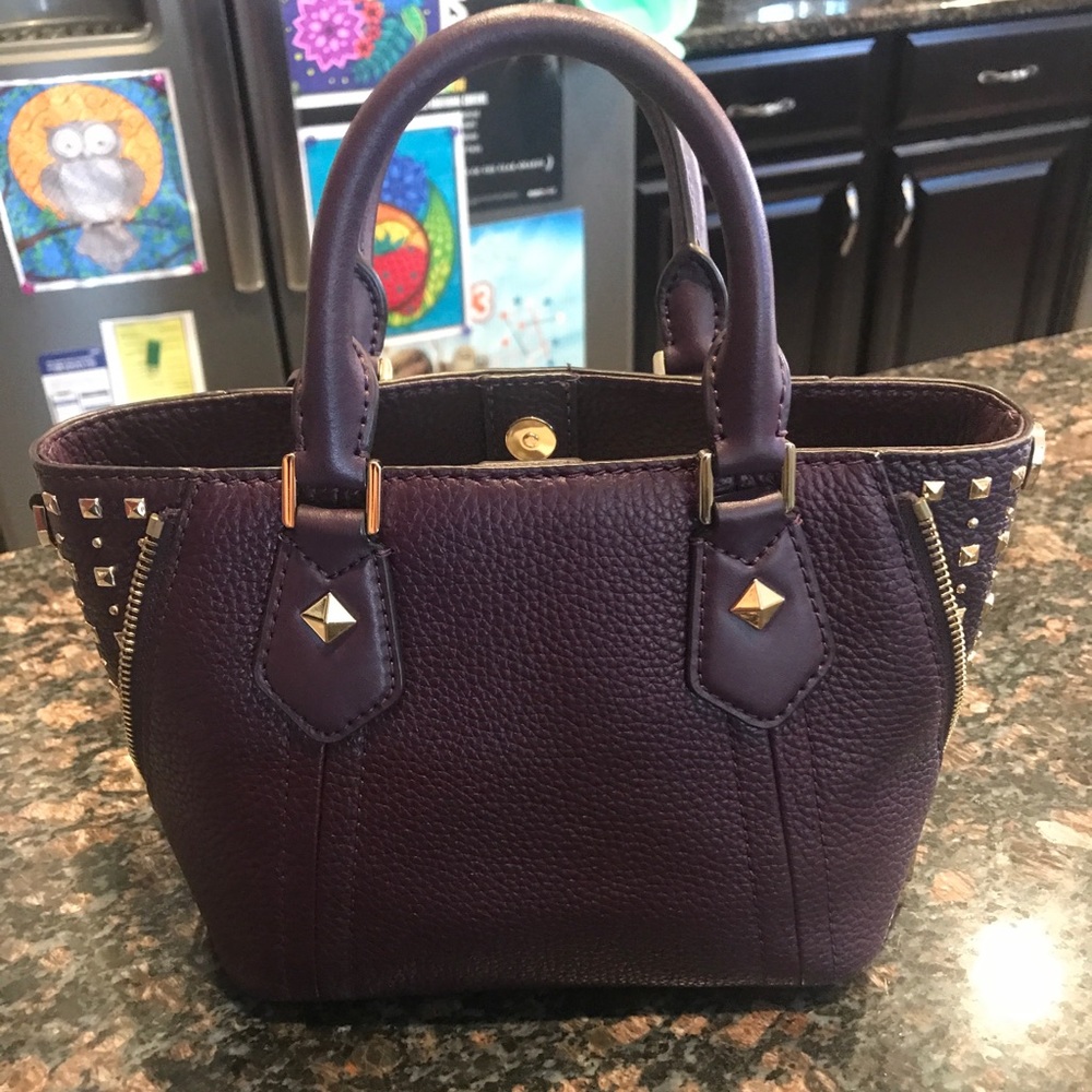 Michael Kors XS Aria Studded Satchel - Picture 2 of 7
